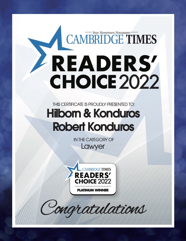 HilbornRobert_ReadersChoice_Cambridge Certificate_Platinum 2022